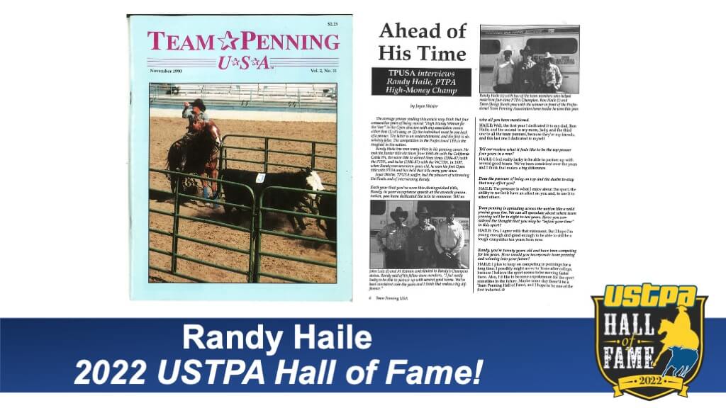 Randy Haile - Hall of Fame