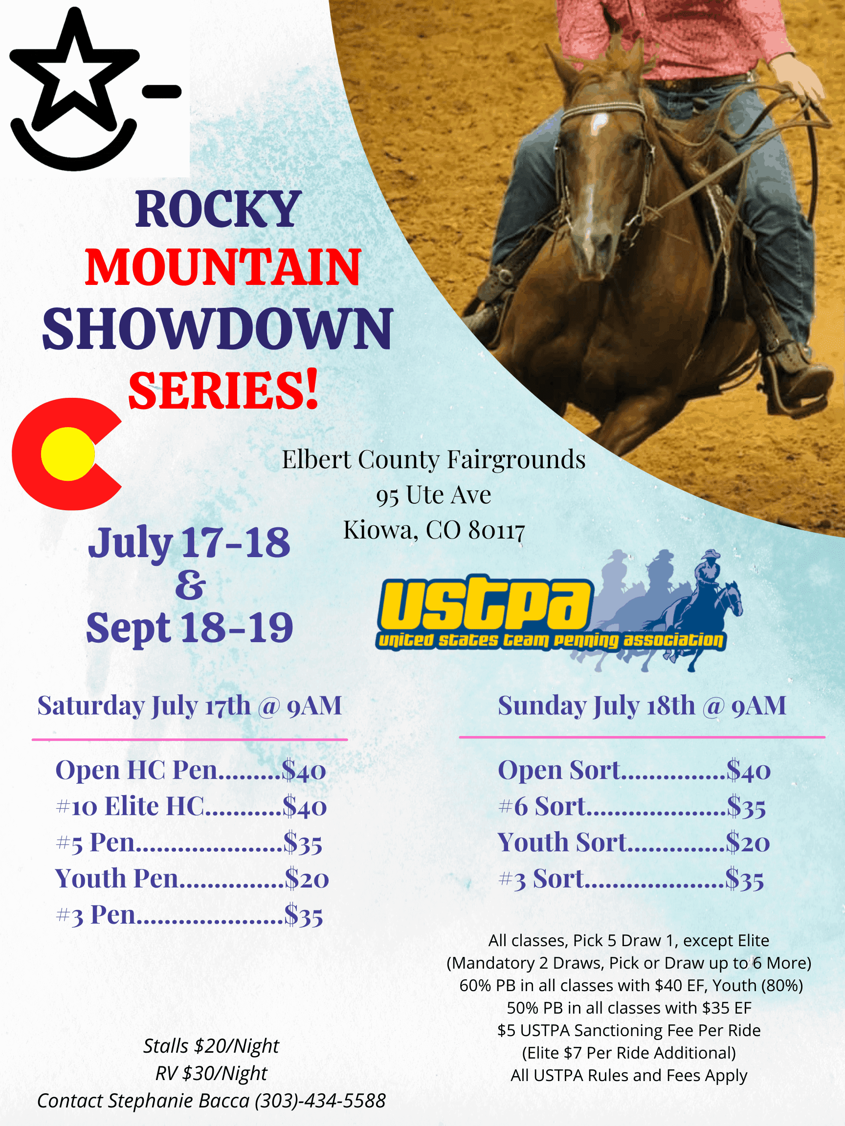 Rocky Mountain Showdown Series! July 1718, 2021 USTPA